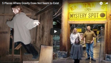 5 Places That Seems To Defy Gravity